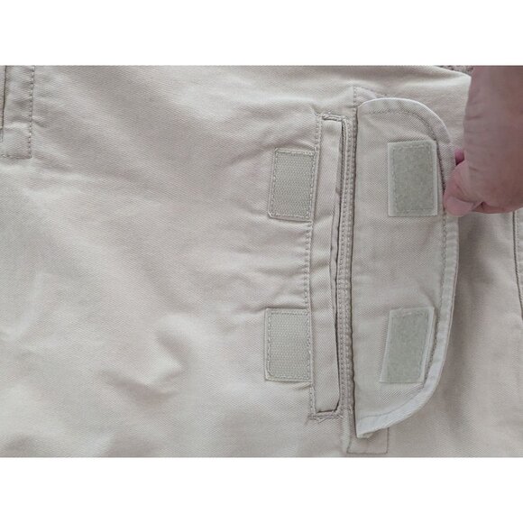Unionbay Mens Cargo Shorts Loose Fit Size 40 Beige 100% Cotton With Pockets-709l - Picture 9 of 9